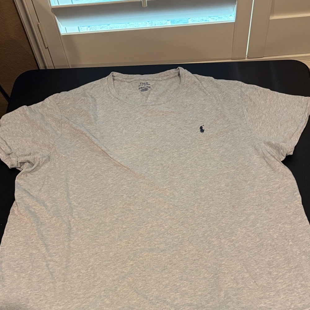 Polo by Ralph Lauren Light Gray Men's Tee